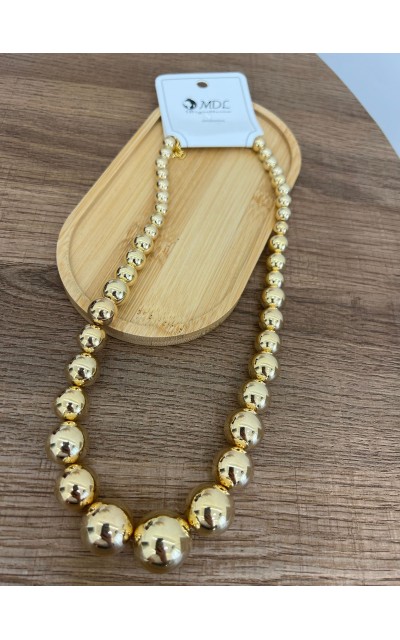 Collana Palline Oro