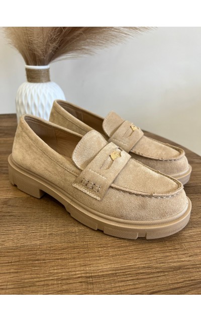 Mocassino Beige